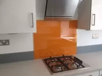 Light Grey & Orange